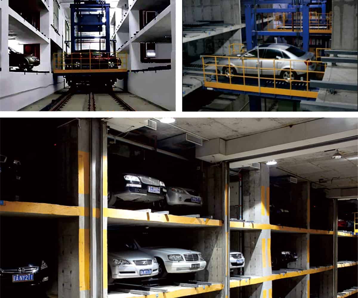 自動巷道堆垛立體停車位